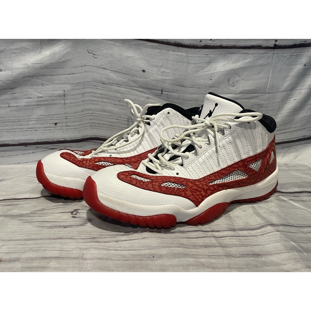 Air Jordan 11 IE Gym Red size 12 919712-101- Good Used Shape Red/ White
